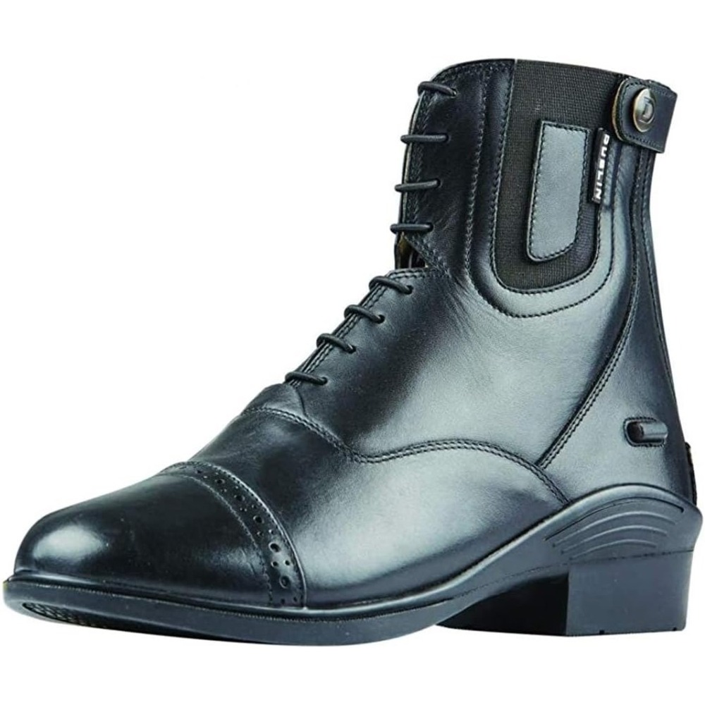 Dublin Men's Evolution Lace Front Leather Paddock Boots Black US 9*‎